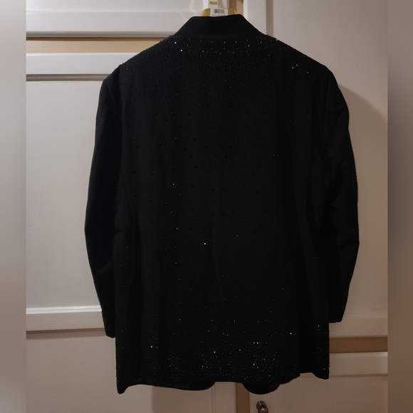 Milano Collection Men's Sequin Blazer NWT - Picture 5 of 12